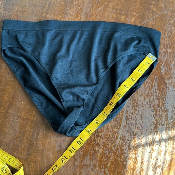 Pair Nordstrom Rack Black Bikini Panties Size Large - Picture 5 of 8